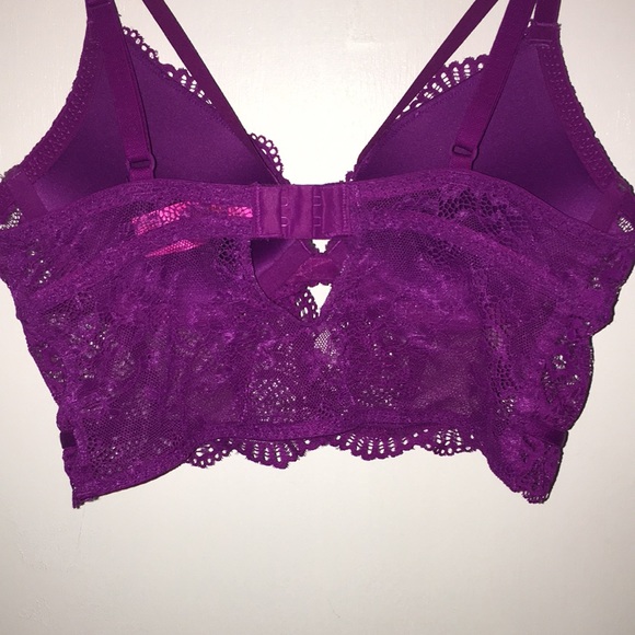 LA SENZA/ LACE PUSH UP BRA TOP - Picture 2 of 3